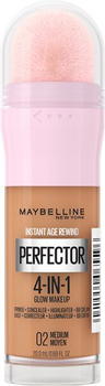 Тональна основа для обличчя Maybelline New York Instant Perfector 4-in-1 Glow Makeup 02 Medium Glow 20 мл (3600531638894)