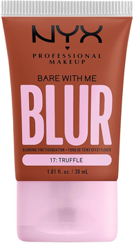 Тональна основа для обличчя NYX Professional Makeup Bare With Me Blur 17 Truffel 30 мл (0800897234454)