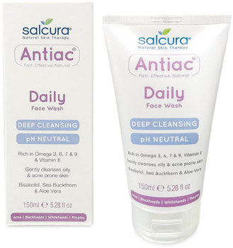 Гель для вмивання обличчя Salcura Antiac Daily 150 мл (5060130031812)