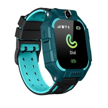 Детские умные смарт-часы Smart Watch Q19 Green [с камерой, прослушкой, трекером, GPS]