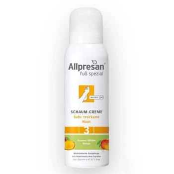 Крем-пена для очень сухой кожи стоп с ароматом Манго Allpresan Foot Special №3 Foam Cream, 125 мл