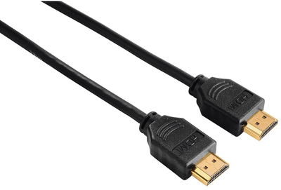 Kabel Hama HDMI — HDMI Ethernet Gold 1.5 m Czarny (00205002)