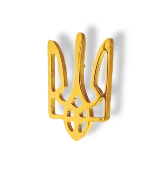 Значок Герб Украины Gld