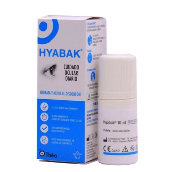 Для догляду за лінзами Hyabak Eyes And Contact Lenses Krople 10 мл (8470003997744)