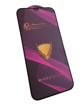 Защитное стекло для iPhone 12 OG 9H golden armor