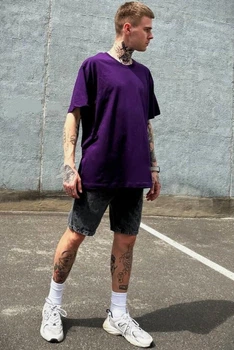 Оверсайз Футболка Without Great L/XL Purple 379840755