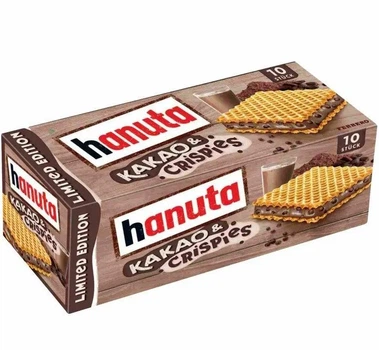 Вафли Hanuta Kakao & Crispies Limited Edition 220г