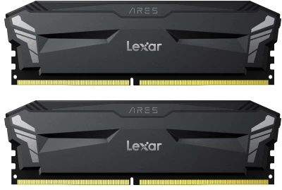 Модуль памяти Lexar Ares 32GB Black 31GB 3600MHz DDR4 RAM (LD4BU016G-R3600GD0A)