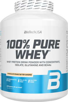 Протеїн Biotech 100% Pure Whey 2270 г Шоколад-арахісова паста (5999076238095)