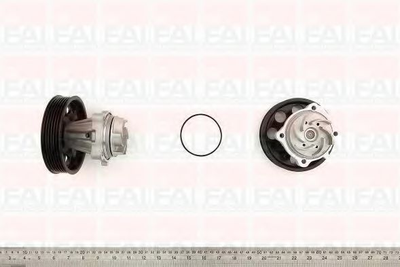 Насос охлаждающей жидкости, охлаждение двигателя FAI WP6348 FAI Auto Parts (WP6348)