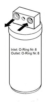 Осушитель, система кондиционирования воздуха NRF 33076 NRF (33076)