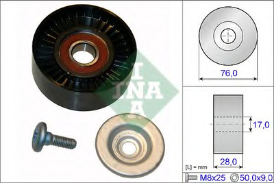 532 0648 10 INA - Обвідний ролик Ina (532064810)