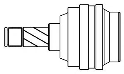 Комплект шарнірів, приводний вал GSP 644002 GSP GSP (644002)
