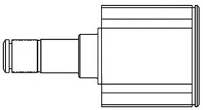 Комплект шарнірів, приводний вал GSP 624010 GSP GSP (624010)