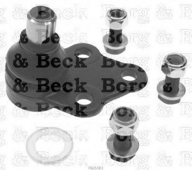 BBJ5383 BORG & BECK - Шариковый подшипник Borg & Beck (BBJ5383)