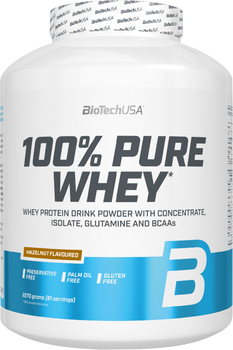 Протеїн Biotech 100% Pure Whey 2270 г Горіх (5999076238026)