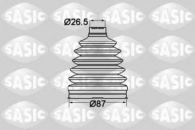 Комплект пылезащитный, приводной вал SASIC SAS1904020 Sasic (1904020)