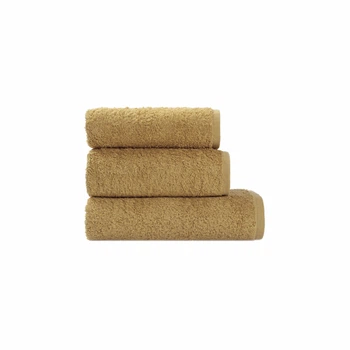 Полотенце Iris Home Отель горчичный golden olive 50*90 500 г/м² (svt-2000022241793)
