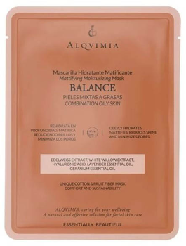 Маска для обличчя Alqvimia Essentially Beautiful Balance Ansiktsmask 1 шт (8420471013040)