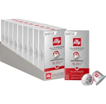 Набор кофе в капсулах Nespresso ILLY Classico 100 шт