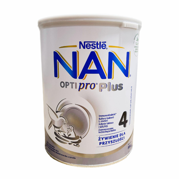 Суха молочна суміш NAN 4 OptiPro Plus від 18 міс., 800 г