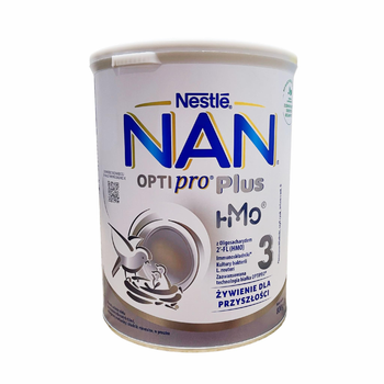 Суха молочна суміш NAN 3 OptiPro Plus від 12 міс., 800 г