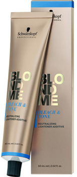 Нейтралізуючий тонер для знебарвлення Schwarzkopf Professional Bleach & Tone Matt Additive 60 мл (4045787926408)