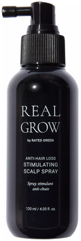 Spray do włosów Rated Green Real Grow Anti-Hair Loss Stimulating Scalp 120 ml (8809514550337)