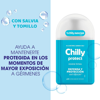 Żel do higieny intymnej Chilly Protect Active Formula Ph5 250 ml (8002410032574)