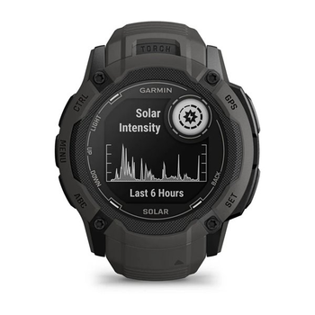 Смарт-годинник Garmin Instinct 2X Solar Graphite (010-02805-00)