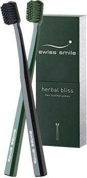 Zestaw szczoteczek do zębów Swiss Smile Herbal Bliss 2 szt (7640131976046)
