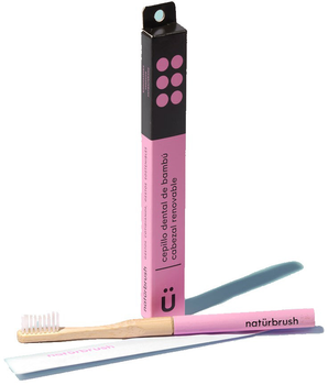 Зубна щітка Naturbrush Toothbrush Headless Pink (8437017300878)