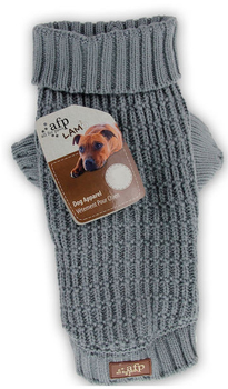 Sweter All For Paws Knitted Dog Sweater Fishermans XXL 46 cm Grey (0847922054649)