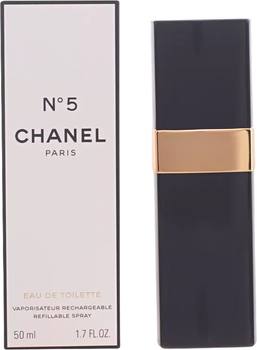 Woda toaletowa damska Chanel No.5 Refillable 50 ml (3145891054507)