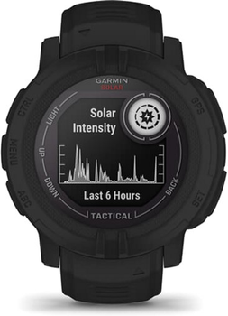 Спортивний годинник Garmin Instinct 2 Solar Tactical Edition – Black (010-02627-03)