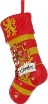 Ялинкова прикраса Nemesis Now Гаррі Поттер Різдвяна шкарпетка Ґрифіндор (801269143510)
