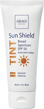 Сонцезахисний крем Obagi Sun Shield Tint Broad Spectrum Cool SPF 50 85 г (0362032160108)