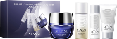 Набір для догляду за обличчям Sensai Cellular Performance Extra Intensive Очищувальна олія для обличчя + Очищувальне мило +Лосьйон + Крем для обличчя (4973167079935)