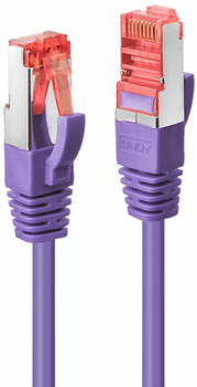 Патч-корд Lindy Cat 6 S-FTP 2 м Purple (4002888478243)