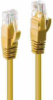 Патч-корд Lindy Cat 6 U-UTP 2 м Yellow (4002888480635)