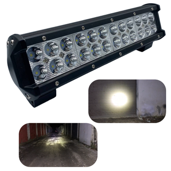 Світлодіодна LED лед балка 2072PS 90W 30СМ 90ВТ (світлодіоди 3w х 30шт)