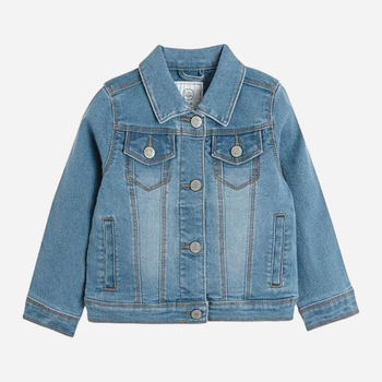 Дитяча джинсова куртка для дівчинки Cool Club CJG2411440 110 см Блакитна (5903977186508)