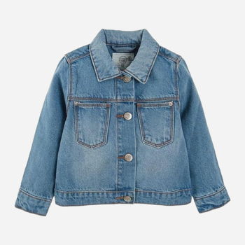 Дитяча джинсова куртка для дівчинки Cool Club CJG2410626 104 см Блакитна (5903977132307)