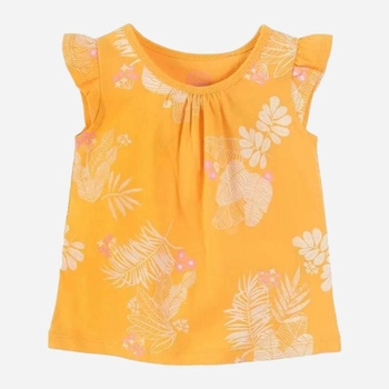 Koszulka na ramiączkach dziecięca dla dziewczynki Cool Club CCG2402693 74 cm Żółta (5903977286543)
