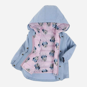 Дитячі демісезонні куртка-парка + куртка для дівчинки Cool Club LOG2400637-00 74 см Різнокольорові (5903977141545)