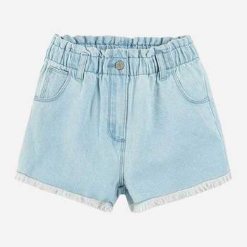 Підліткові джинсові шорти для дівчинки Cool Club CJG2422748 146 см Блакитні (5903977307729)