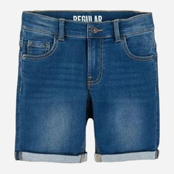 Підліткові джинсові шорти для хлопчика Cool Club CJB2421700 140 см Сині (5903977295804)