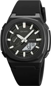 Чоловічий годинник Skmei 2091BKWTWT Black-White White