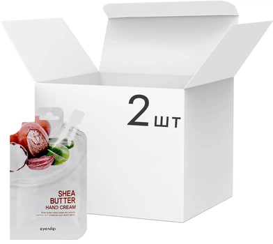 Упаковка кремов для рук Eyenlip Shea Butter Hand Cream с маслом ши 20 г х 2 шт (8809555250723)