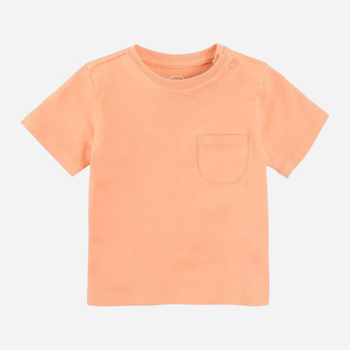 Koszulka chłopięca Cool Club CCB2401830 80 cm Pomarańczowa (5903977177018)